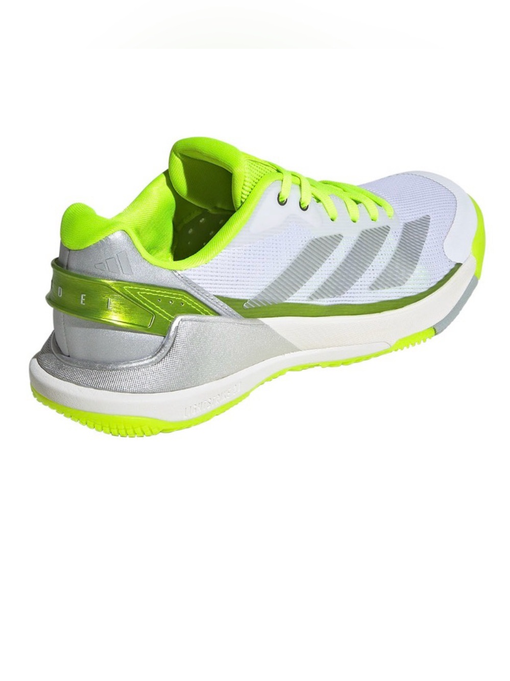 adidas Women’s CrazyQuick Light Strike Padel Tennis Shoes White/Lemon Size 8 NWT